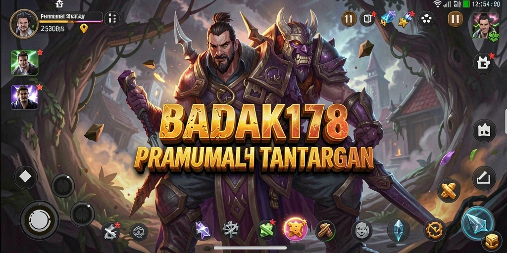 Tampilan utama gameplay BADAK178 dengan aksi strategi yang menegangkan.
