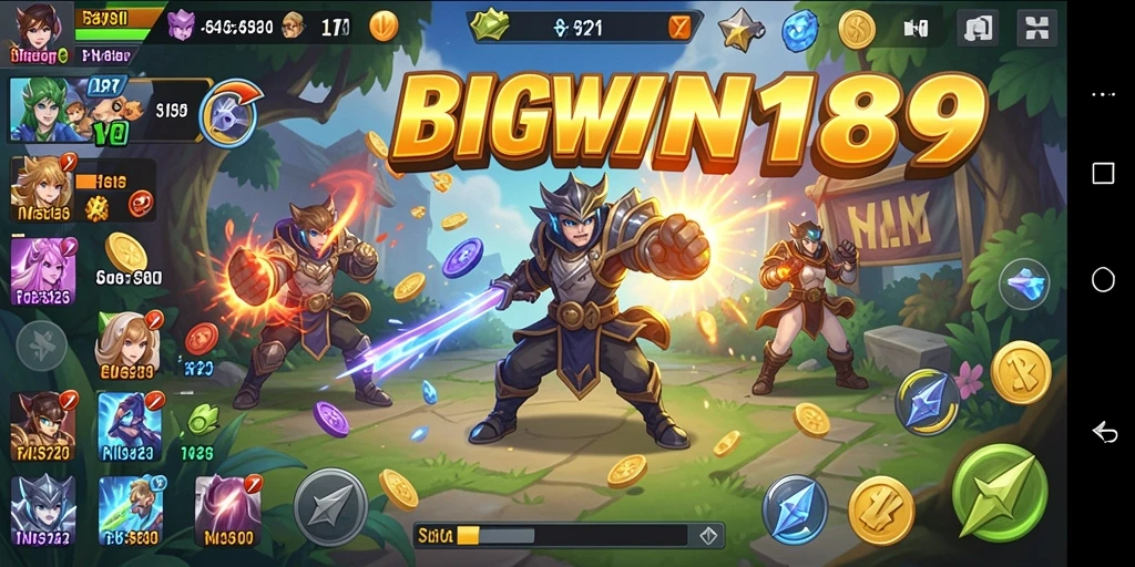 Tampilan gameplay seru dari BIGWIN189 yang menampilkan simulasi menarik.