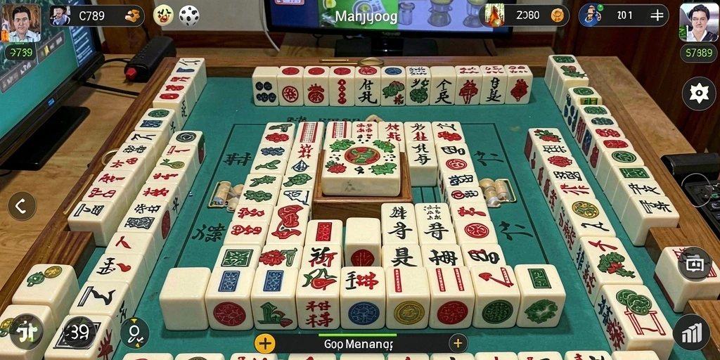 Gameplay seru C789 yang penuh tantangan Mahjong.