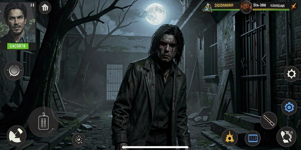 Gameplay menegangkan di dunia kegelapan CACOR78.