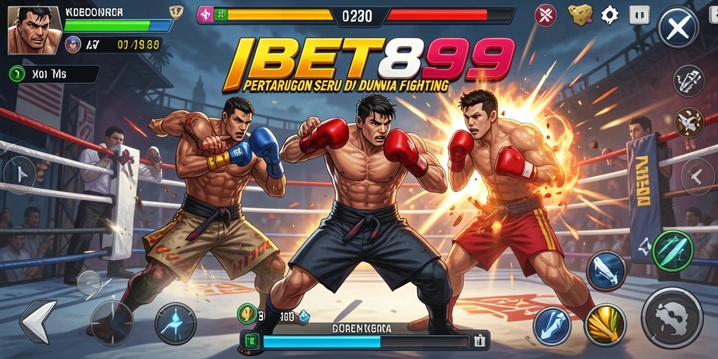 Tampilan seru pertarungan di IBET899 dengan karakter beragam.