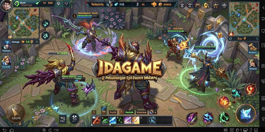 Gameplay menarik dari IDAGAME yang mengajak petualangan seru.
