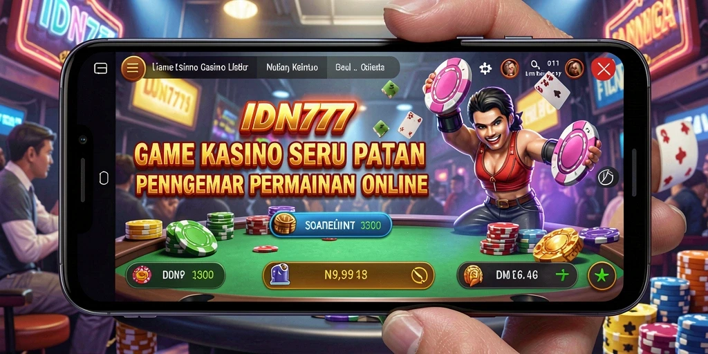 Tampilan gameplay Kasino yang memukau dan interaktif.