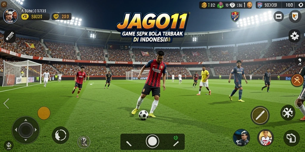 Tampilan gameplay JAGO11 yang seru dan mendebarkan.