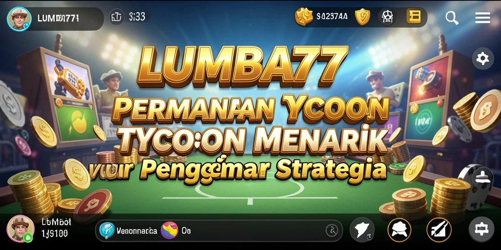 Tampilan gameplay LUMBA77 yang menarik dan strategis.