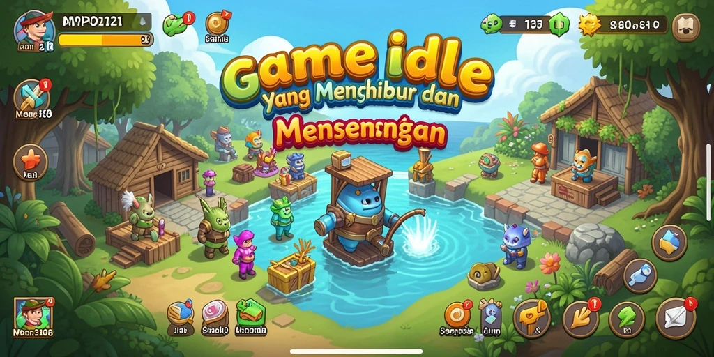 Tampilan menarik dan gameplay santai MPO2121.