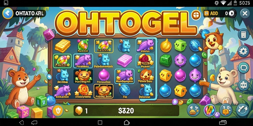 Gameplay menantang di OHTOGEL dengan visual yang menarik.