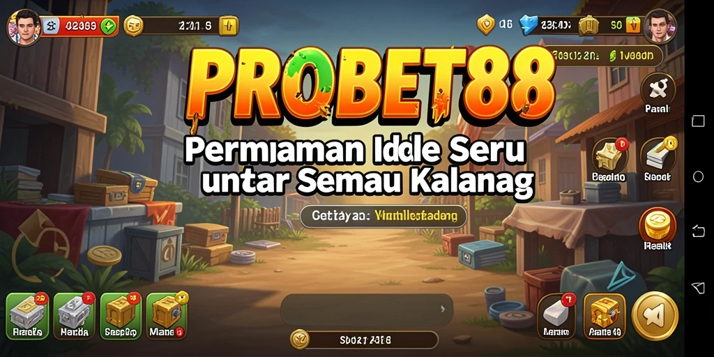 Tampilan gameplay Idle yang menarik di PROBET88.