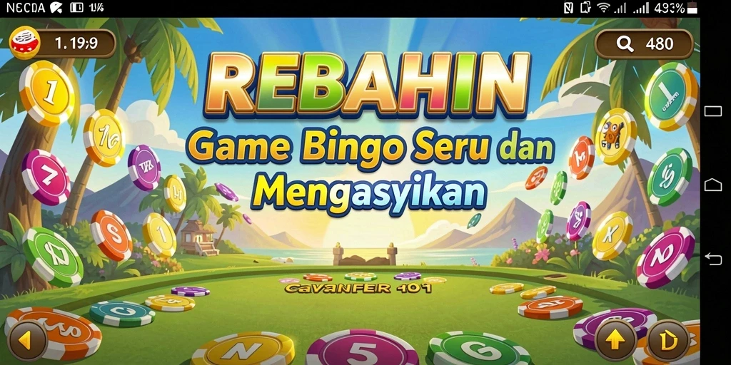 Tampilan gameplay seru dan mengasyikkan di REBAHIN.