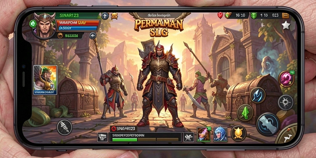 Menampilkan aksi seru dan strategi dalam gameplay SINAR123.